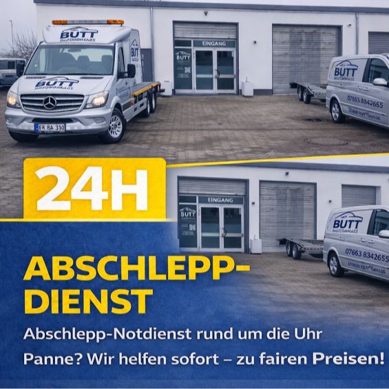 Abschleppdienst Autohaus Butt